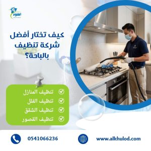 شركة تنظيف بالباحة